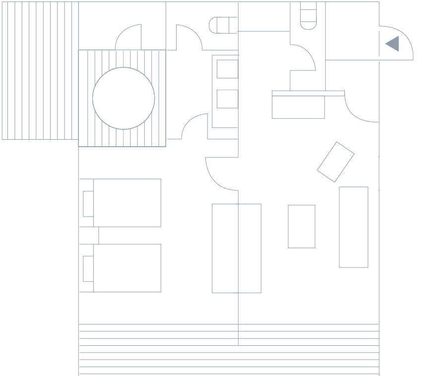 スイート[Western-style living room]